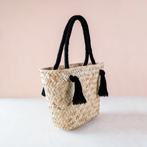 Bolso de mano de paja de algas marinas tejido a mano natural Bolso ecológico hecho a mano para mujer Moda al por mayor de Vietnam Diseño elegante - Product Image 2