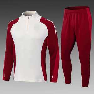 Nuevo Diseño Personalizado de Chándales Deportivos de Manga Larga para Hombre, de Spandex/Algodón, Casuales, Transpirables, de Secado Rápido, para Entrenamiento de Fútbol - Product Image 4