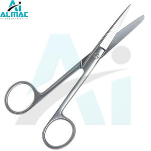 ALMAC Instruments chirurgicaux avancés Ciseaux chirurgicaux à iris Ciseaux de premiers soins à lame droite par Instruments chirurgicaux du nombril - Product Image 6