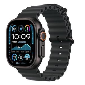 Nouvelle Apple Watch Ultra 2 (GPS + LTE) 49MM Boîtier en titane noir Bracelet Ocean noir - Product Image 1
