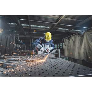 Amoladora Angular Inalámbrica Profesional de 18V para Bricolaje, Kit de 6 Pulgadas con Interruptor de Palanca y Frenado WPB 18 LTX BL 15-150 Quick DS, Sin Escobillas - Product Image 2