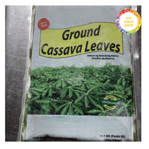 Hoja de Yuca Congelada 99 Gold Data, Suministro Comercial de Alta Calidad - Product Image 1