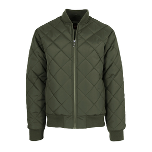 Customizable Men's Solid Olive Color Bomber <b>Jacket</b> Premium Quality Winter <b>Slim</b> <b>Fit</b> <b>Jacket</b> Stylish Versity Design From Bangladesh - Product Image 1