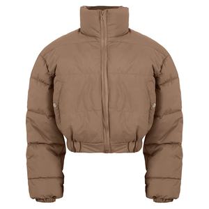 Vestes matelassées unisexes à capuche camouflage avant surdimensionnées légères et résistantes à l'eau en gros avec logo personnalisé - Product Image 1