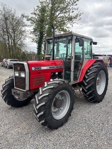 Massey Ferguson MF390 Turbo Usado, Tractor Agrícola Multifuncional de 70 CV con Tracción en las 4 Ruedas, Origen DE - Product Image 3