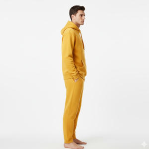 Chándal de entrenamiento para hombres, proveedor de fábrica OEM, venta al por mayor, traje de gimnasio elegante hecho a medida, ropa deportiva informal de moda para correr - Product Image 3