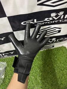 Nouveaux gants de gardien de but professionnel avec protecteur de doigt gants de gardien de but pour enfants adultes entraînement de Football lisse en Latex épais - Product Image 4