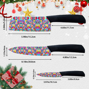 Cuchillo de Chef en Oferta, Hoja de Cerámica, Mango de Plástico, Ambidiestro, Duradero, Alta Calidad, Hecho a Mano, para Uso Doméstico, Suministro de Fábrica - Product Image 2