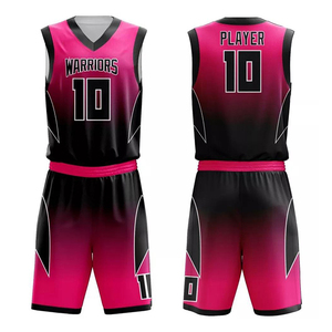 Conjuntos de camisetas de baloncesto personalizados para hombre, uniformes personalizados sublimados de verano, transpirables, de secado rápido, sin mangas, 100% de poliéster - Product Image 1