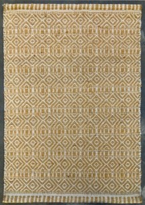 Directo de fábrica 100% Alfombra de área tejida plana de yute Patrón de rayas moderno Personalizable Oficina en el hogar Uso interior Colores naturales - Product Image 2