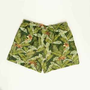 Pantalones Cortos Cargo de Algodón para Hombre, Personalizados, de Tela Oxford Sólida, con Detalle Bordado, Cierre de Botones, Cintura Media, Ecológicos, Casuales - Product Image 2