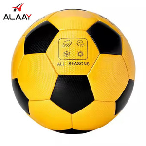 Alaay 2025 Ballon de football Pentagone en cuir non délogeable pour l'entraînement en plein air Ballon de football thermique - Product Image 2