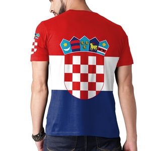 100% maillots de football en polyester sublimation imprimé logo des états-unis imprimé personnalisation maillot demi-manches - Product Image 2