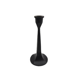 luxury Metal <b>Taper</b> <b>Candle</b> Lighting Decorative Elegant Design Holder for Home and Christmas Black Finished <b>Candle</b> <b>Taper</b> - Product Image 2