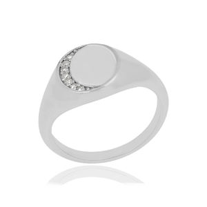 แหวนแต่งงานสำหรับผู้หญิงประดับพลอยสีเงินสเตอริง925เกรดสูงคลาสสิกสำหรับงานเลี้ยง - Product Image 5