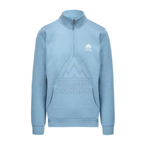 2025สเวตเชิ้ตมีซิปแบบครึ่งแขนของผู้ชายเสื้อสเวตเชิ้ตใส่สบายแบบธรรมดาดีไซน์ล่าสุด - Product Image 6