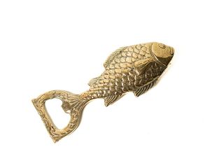 Ouvre-bouteille en laiton en forme de poisson personnalisé en gros de haute qualité ouvre-bouteille en métal fait à la main et tire-bouchons pour Bar et Restaurant - Product Image 1