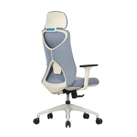 Chaises de bureau Chaises de bureau ergonomiques pivotantes en maille à dossier haut pour le personnel