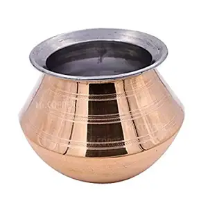 Modern Design Hammered Copper Pure Cooking Handi Pot High Quality Selling Cooking Pot For Home Kitchen Hotel Commercial & Large