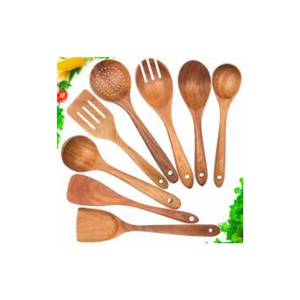 Top Vente Logo Personnalisé Ustensiles De Cuisine En Bois Ensemble Outils De Cuisine Naturels Du Vietnam Fabricant - Product Image 5