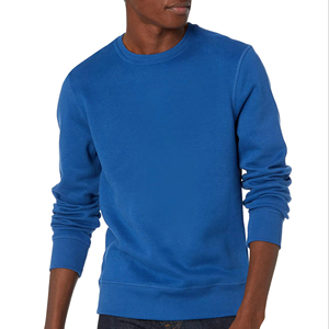 OEM Men 100% Cotton Fleece Sweatshirt with Embroidered Logo Comfortable Pullover Hoodie Wholesale Gymwear Supplier - Product Image 1