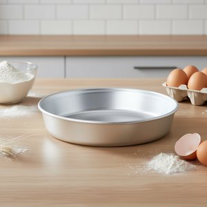 Serie Profesional 7000, Plata Natural 7056, Molde Cónico para Pastel de Aluminio de 24 cm, Bandeja para Hornear Ballarini para Repostería Casera - Product Image 3