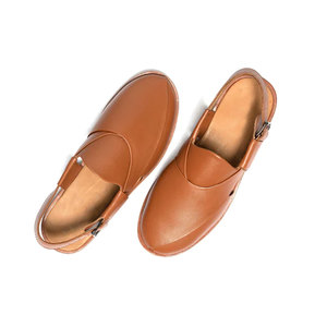 Personalizado hombres Peshawari Chappal nueva moda Peshawari Chappal 100% PU/cuero genuino mejor calidad hombres logotipo personalizado al aire libre PK - Product Image 3