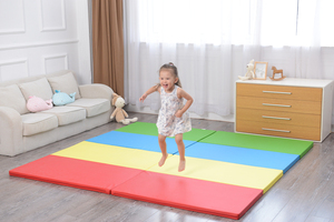 <span class=keywords><strong>Tapis</strong></span> <span class=keywords><strong>de</strong></span> <span class=keywords><strong>gymnastique</strong></span> pliable antidérapant pour bébé en mousse EPE/XPE, <span class=keywords><strong>tapis</strong></span> d'entraînement professionnel pour la <span class=keywords><strong>gymnastique</strong></span> en salle - Product Image 4