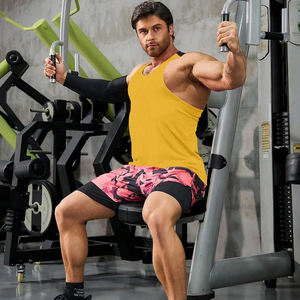 Camiseta sin mangas de algodón para hombre, chaleco de gimnasio, camiseta sin mangas Lisa con logotipo personalizado para culturismo y Fitness, camiseta de secado rápido - Product Image 6