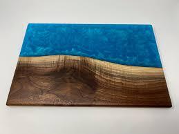 Tabla de cortar de madera de resina epoxi personalizada de lujo moderno de alta calidad Zehra Industries tabla de cortar tamaño personalizado para el hogar - Product Image 6