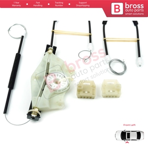 BWR574 ensemble de réparation de lève-vitre électrique avant gauche pour Toledo MK2 1M2 1998-2004 Leon MK1 1M1 1999-2006 1M0837461A - Product Image 6