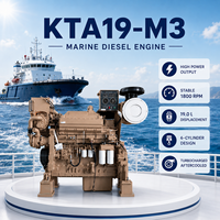 Motor Diésel Marino SCDC Serie K19 KTA19-M3 de 4 Tiempos y 4 Cilindros Refrigerado por Agua para Remolcadores, Embarcaciones de Trabajo y Pesca
