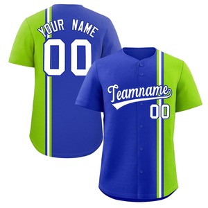 Maillot d'équipe de baseball/softball unisexe, taille plus, jersey américain en polyester, imprimé numérique, broderie, respirant, maillot unisexe - Product Image 1