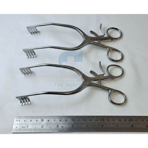 เครื่องมือถ่างกีดขวางแบบใช้ซ้ำได้ ยี่ห้อ Adson ผลิตจากสแตนเลสสตีล คุณภาพสูง สำหรับการผ่าตัด - Product Image 4