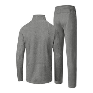 ชุดวอร์มกางเกงสองชิ้นสำหรับทั้งชายและหญิงชุดวอร์มกันลมมีฮู้ดสีพื้นโลโก้ที่ทันสมัยออกแบบได้ตามต้องการสำหรับฤดูหนาว - Product Image 6