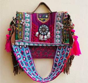 Hot Selling Handmade Banjara Clutch <b>Patchwork</b> <b>Bags</b> Bohemian Style Mirror Work Banjara Sling <b>Bags</b> - Product Image 1