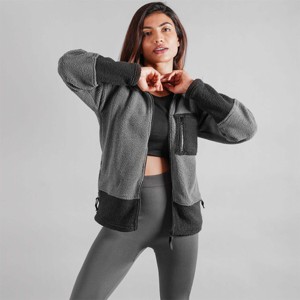 Veste polaire doublée Sherpa-Confortable et durable, idéale pour les sports de plein air, la randonnée et les vêtements décontractés - Product Image 6