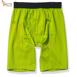 Pantalones cortos de compresión de entrenamiento de gran tamaño para hombres, ropa de calle, pantalones cortos de compresión transpirables de secado rápido - Product Image 1