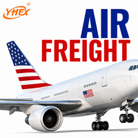Livraison rapide par avion de Chine vers les États-Unis, service logistique pour les fournisseurs Alibaba
