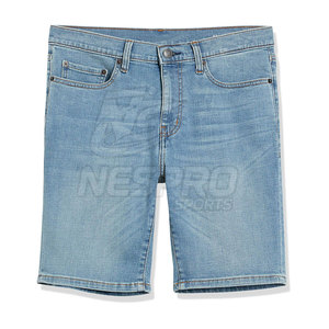 Diseña Tu Propio Logotipo, Pantalones Cortos de Mezclilla Casuales para Hombre, 100% Algodón, Sólidos, de Secado Rápido, Personalizados y Transpirables, Más Vendidos - Product Image 6