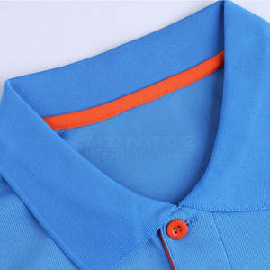 เสื้อโปโลแบบลำลองเสื้อยืดโปโลสีออกแบบได้เองโลโก้ออกแบบได้ตามต้องการ - Product Image 3