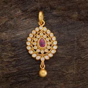 Pendentif Breloque Temple en Argent 162770, Sertissage Clos, Bijou Religieux avec Breloques Plaqué Or Rose et Rhodium Platine - Product Image 1