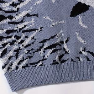 Suéter Cárdigan Acrílico de Diseño Personalizado para Hombre y Mujer, Prenda de Punto Informal, Cálida, Cómoda, de Manga Larga, Elegante, con Logotipo 3D en la Parte Delantera - Product Image 3