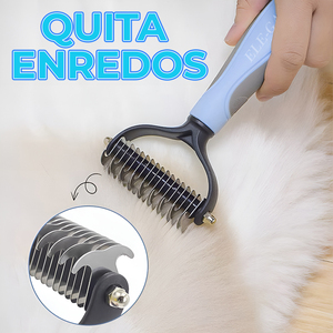 Práctico Cepillo para Mascotas, Peines Personalizables de ABS y Acero Inoxidable para Eliminar el Pelo, Material PP, Fuente de Alimentación por Carga - Product Image 3