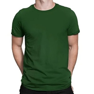Camiseta de Hombre de Alta Calidad, Mezcla de Algodón y Poliéster, Suave y Transpirable, Corte Regular, Cuello Redondo, Manga Corta, Informal, para Uso Diario - Product Image 1
