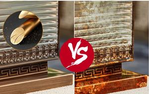 Hj होम कॉटेज समकालीन सौर फ्लैमेलेस आधुनिक संचालित बाहरी दीवार के नीचे नीचे पैटियो स्तंभ लालटेन रोशनी - Product Image 3