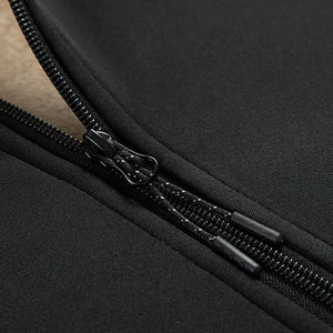 Sweats à capuche avec fermeture éclair pour hommes avec logo personnalisé au prix de vente en gros OEM Sweats à capuche avec fermeture éclair pour hommes légers - Product Image 3