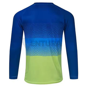 Venta caliente ligero hombres Motocross Jersey fácil de usar a prueba de viento transpirable característica personalizable motocicleta Auto Racing Wear - Product Image 2