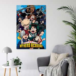 โปสเตอร์อนิเมะมายฮีโร่อะคาเดเมีย โปสเตอร์กลุ่มโคบอลต์ บลาสต์ - Product Image 2