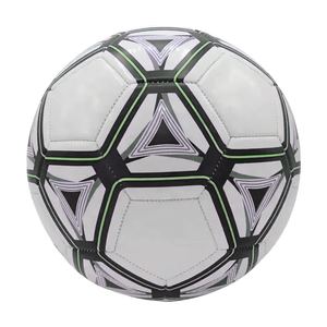 Dernier arrivage du meilleur ballon de football pakistanais balle de match de football cousue à la machine design taille 5 balles de match en cuir PU - Product Image 1